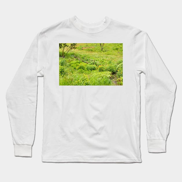 fli country gardens Long Sleeve T-Shirt by pcfyi